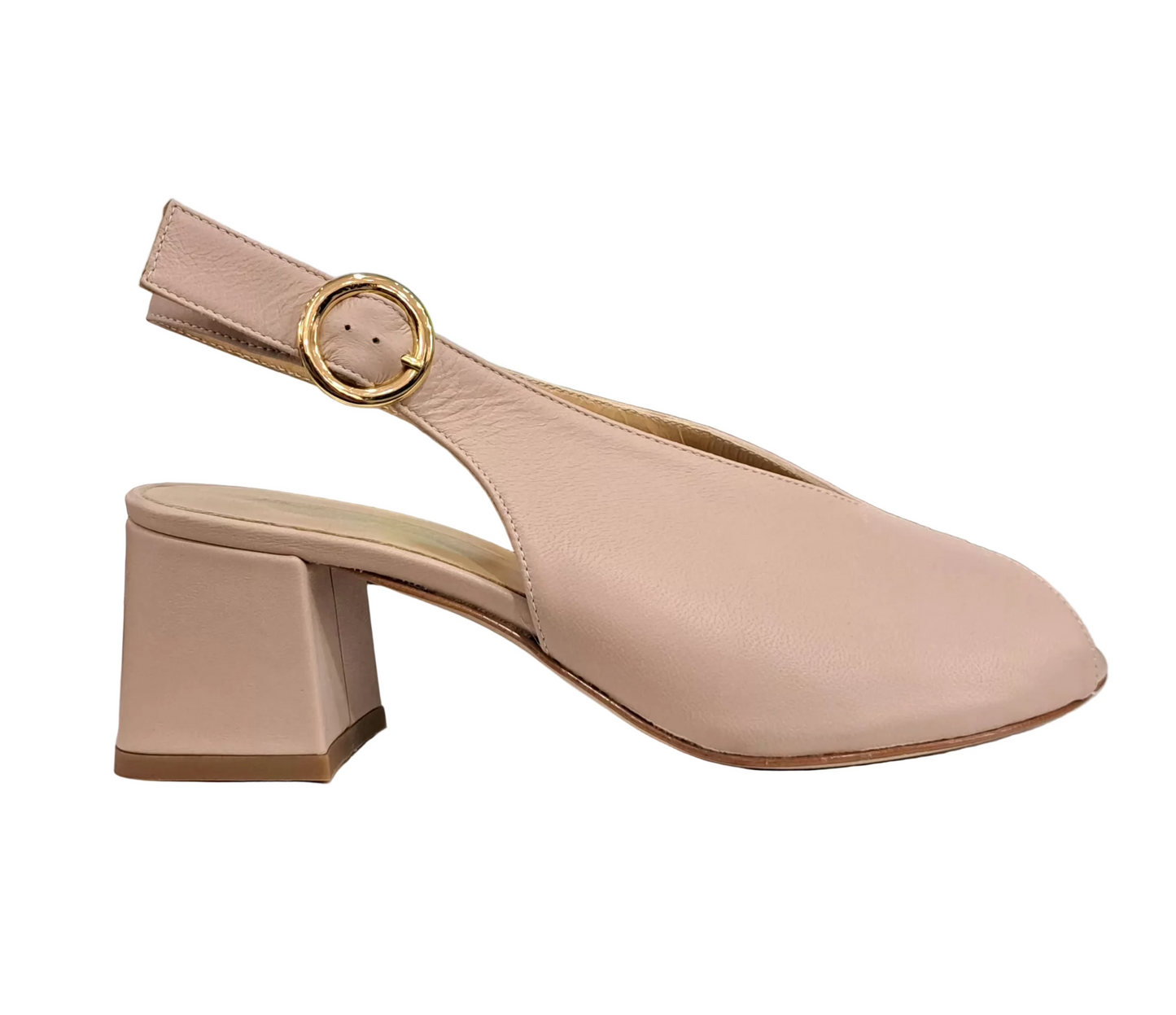 SANDALI FASCIATI MADE IN ITALY NUDE