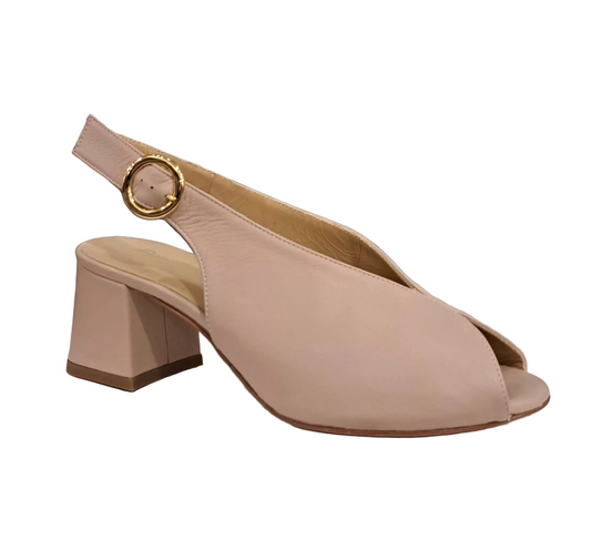 SANDALI FASCIATI MADE IN ITALY NUDE