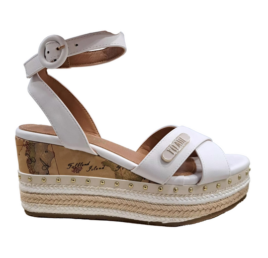 SANDALI ZEPPA ALVIERO MARTINI BIANCO