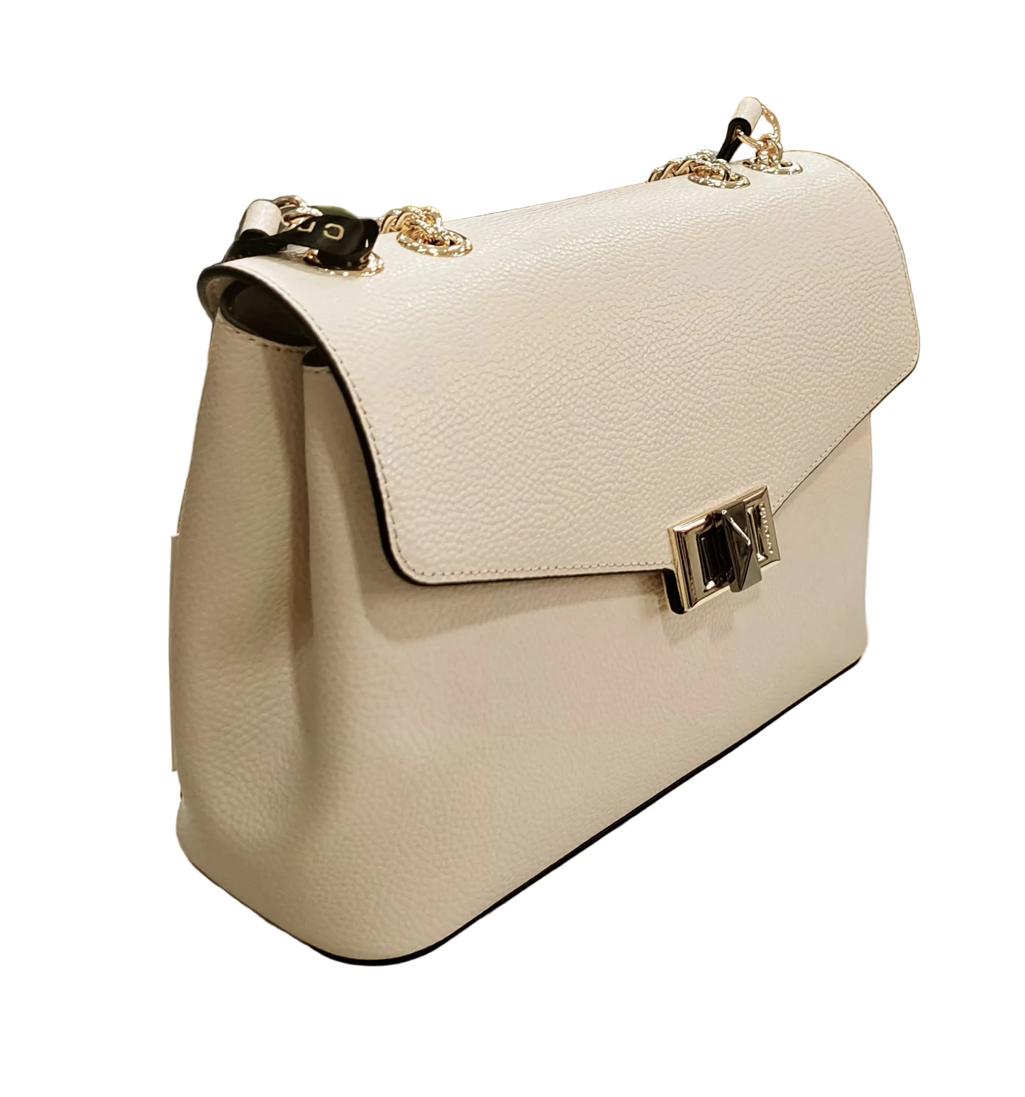 TRACOLLE MINA PELLE CROMIA BEIGE