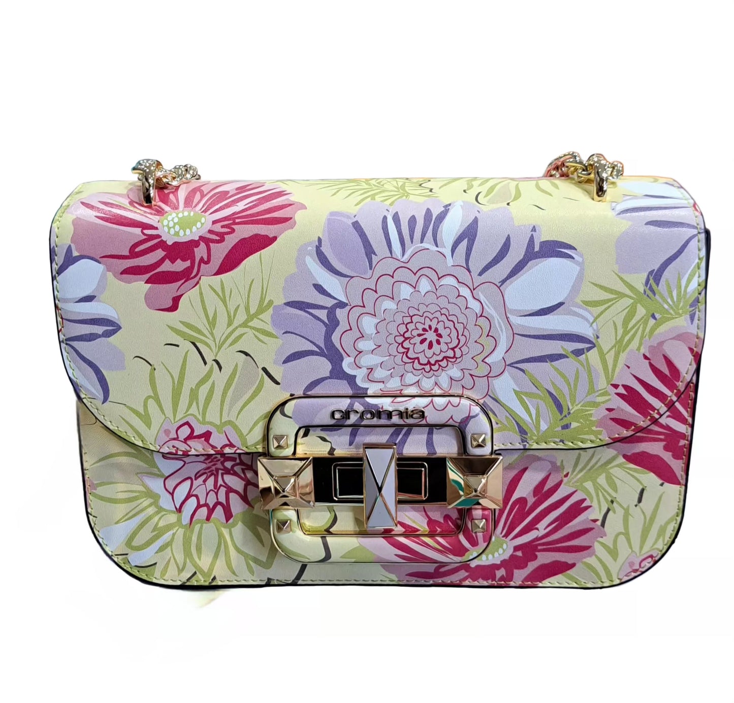 TRACOLLE KALIKA CROMIA PELLE FIORI
