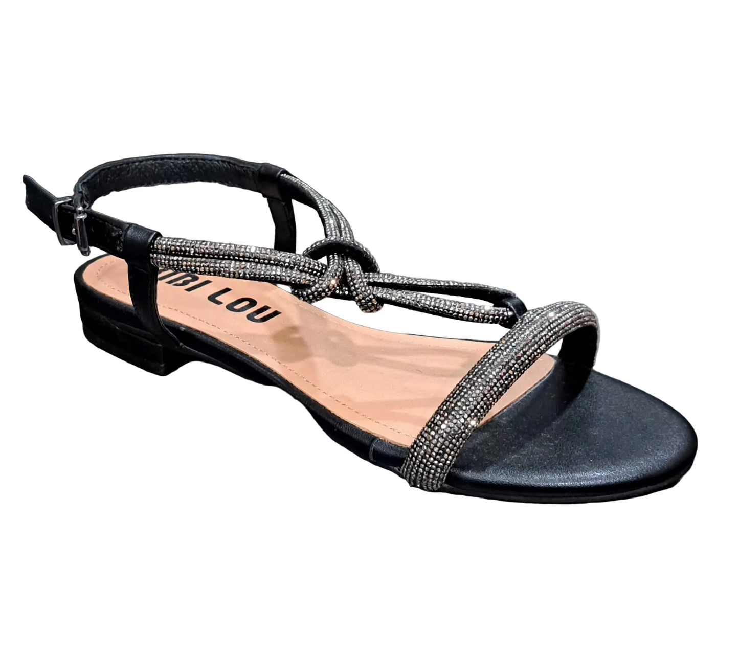 SANDALI FLAT BIBI LOU MYNA BLACK