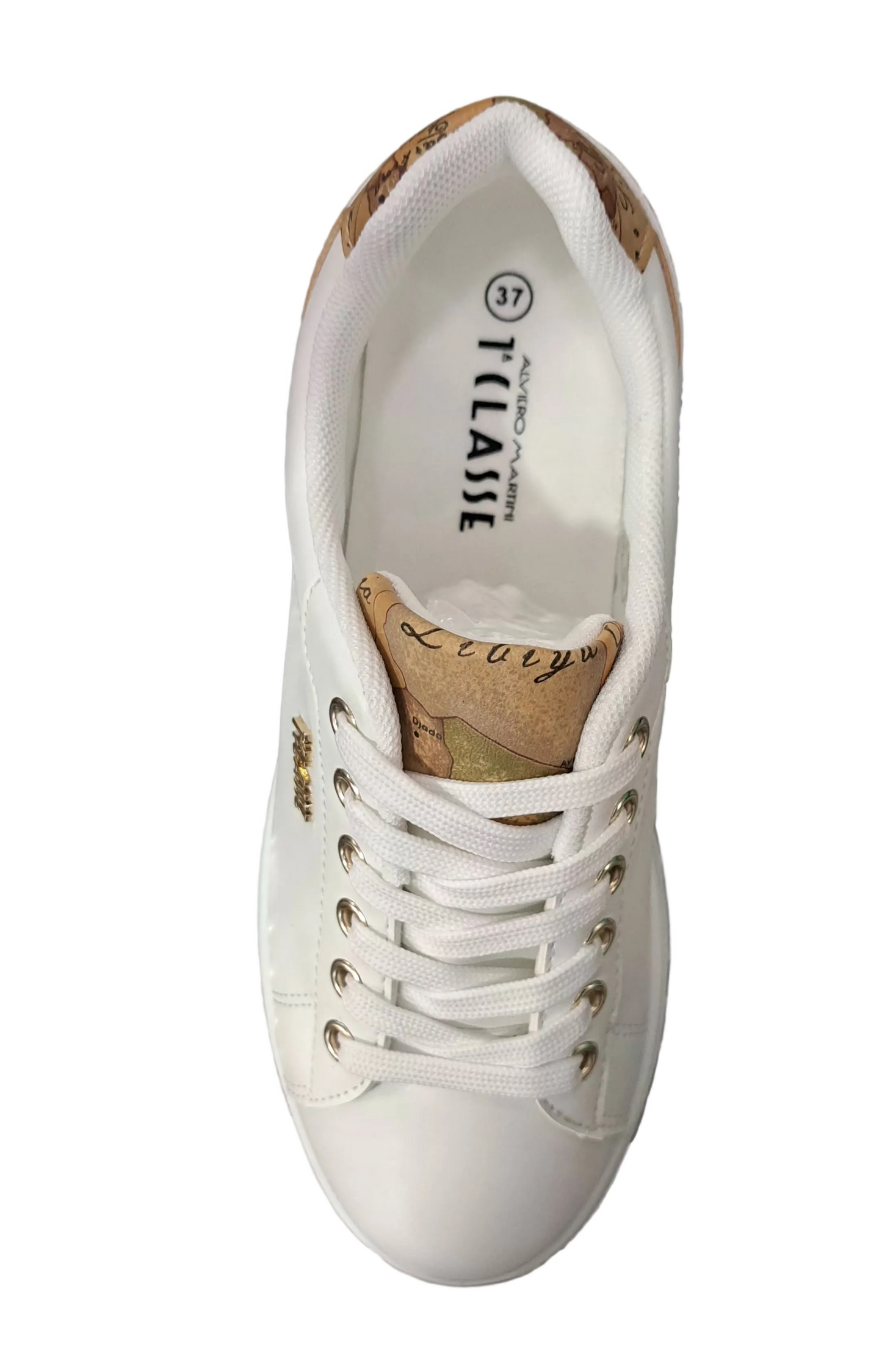 SNEAKERS ALVIERO MARTINI BIANCA PLATFORM