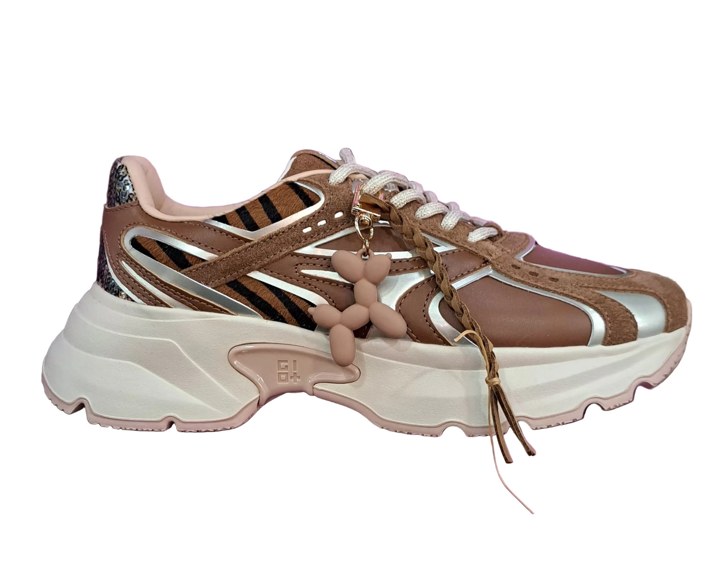 SNEAKERS PELLE DALIA GIO+ PELLE MARRONE