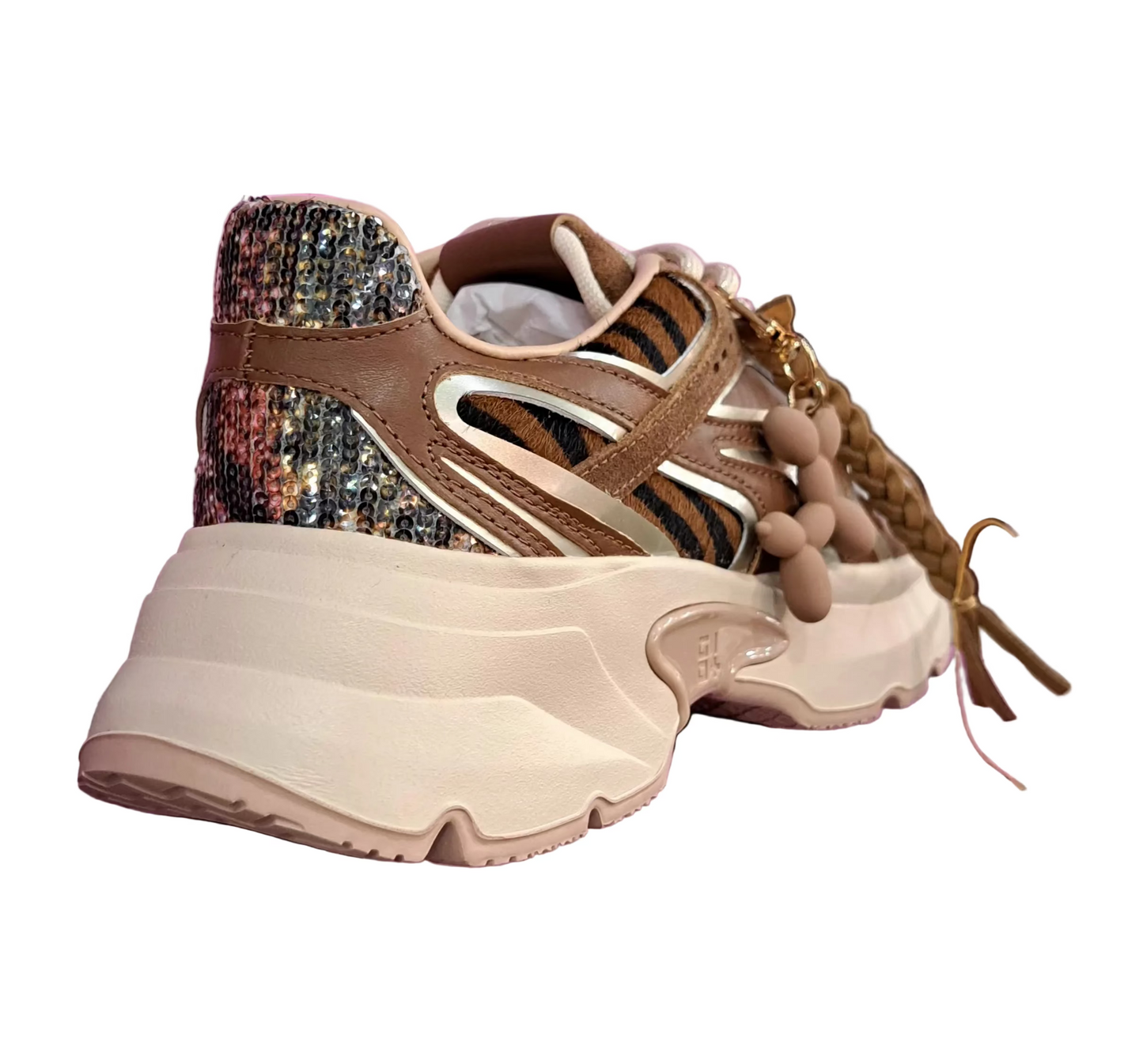 SNEAKERS PELLE DALIA GIO+ PELLE MARRONE