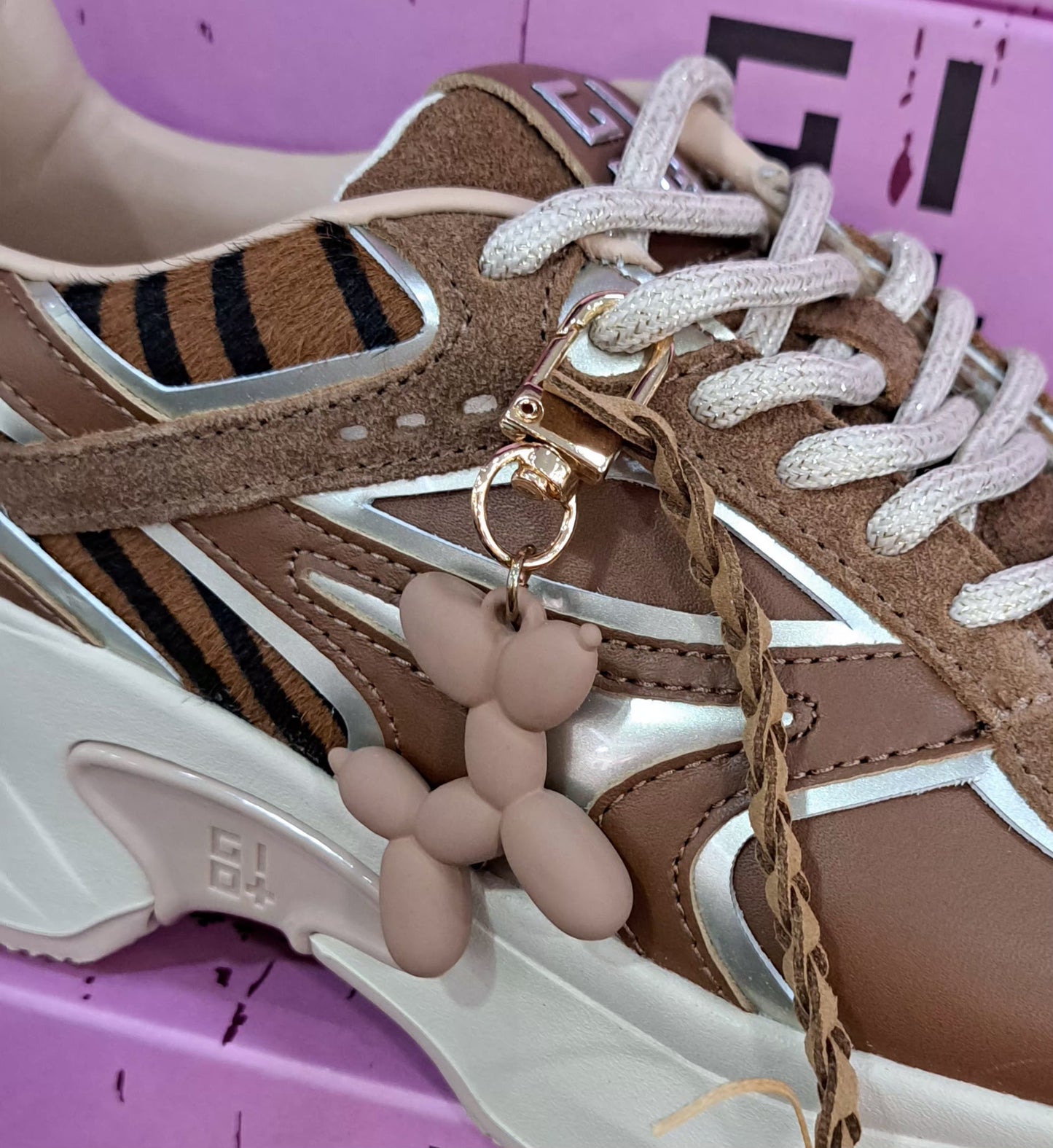SNEAKERS PELLE DALIA GIO+ PELLE MARRONE