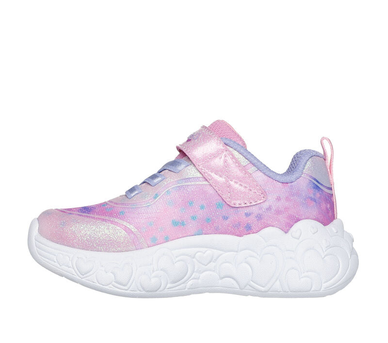 SNEAKERS BAMBINA SKECHERS S-LIGHT ETERNAL HEART LIGHT PINK