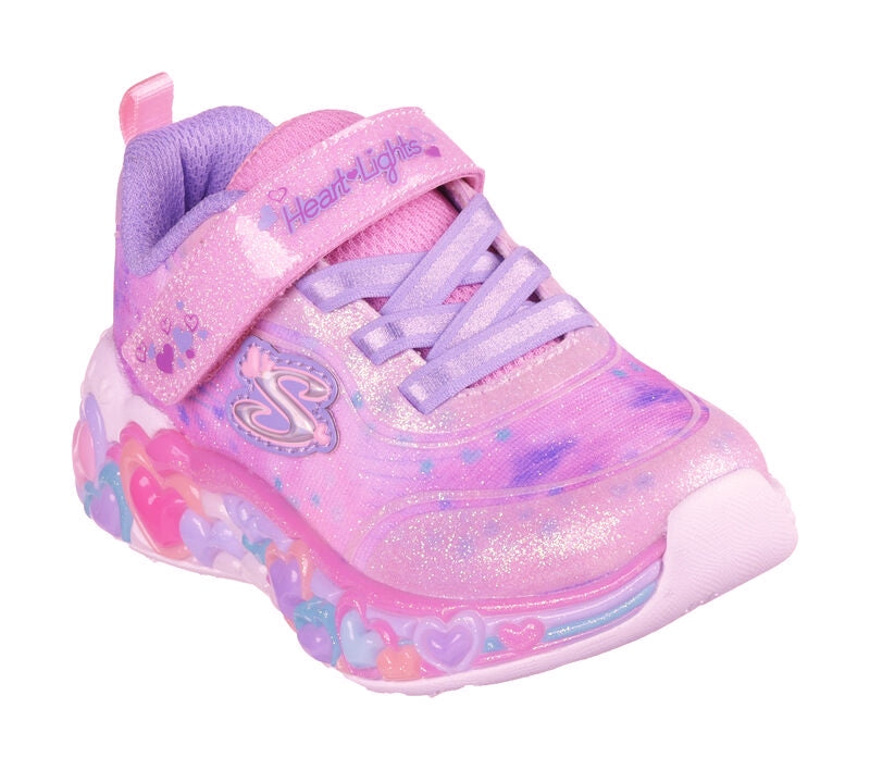 SNEAKERS BAMBINA SKECHERS S-LIGHT ETERNAL HEART LIGHT PINK