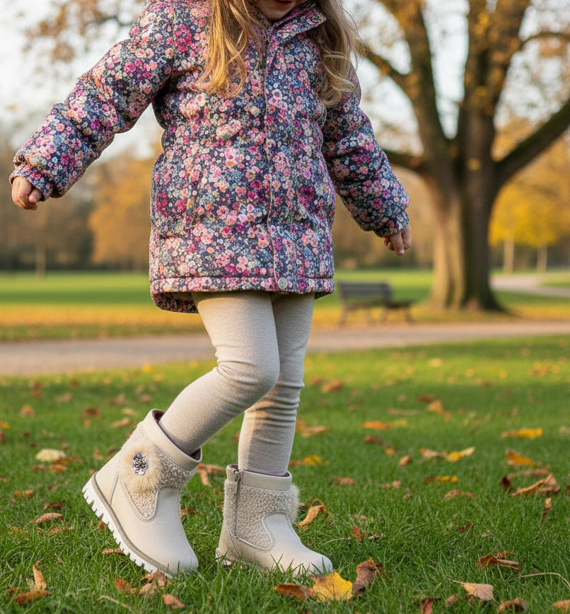 STIVALETTI PELUCHE PRIMIGI BEIGE