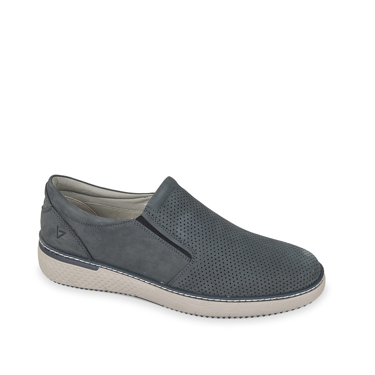 SNEAKERS PELLE MORBIDA SLIP ON BLU