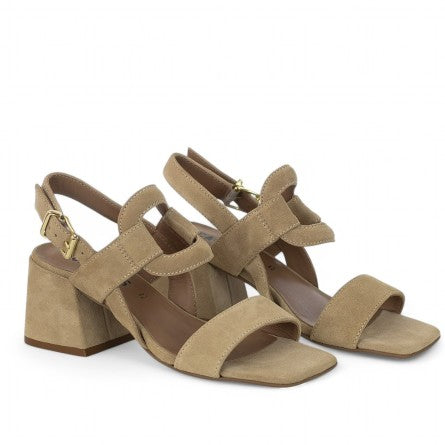 SANDALI CAMOSCIO NATURAL CARMENS CARRY CIRCLE