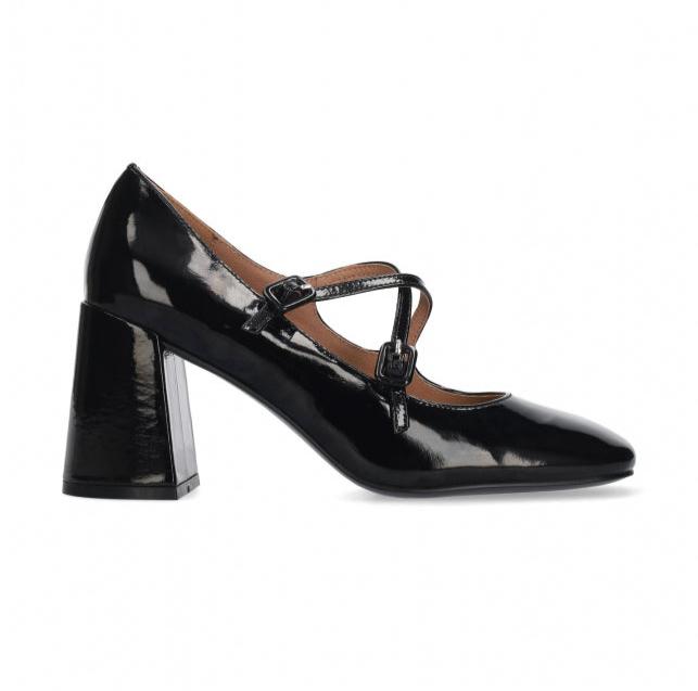 BALLERINE CARDIFF PUMP 80 BLACK