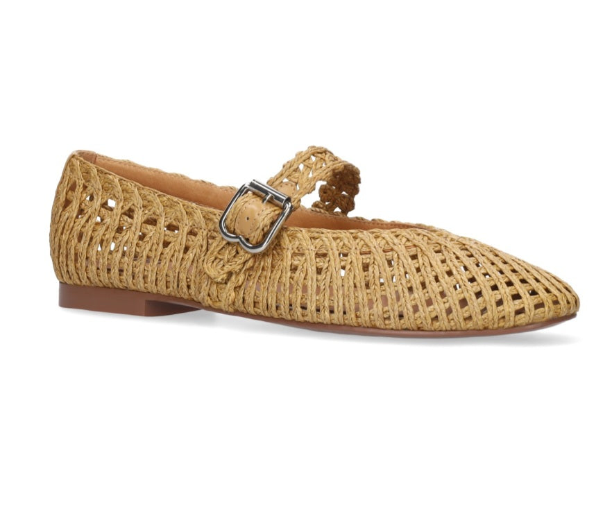 BALLERINE HAZEL BIBI LOU INTRECCIATO NATURAL