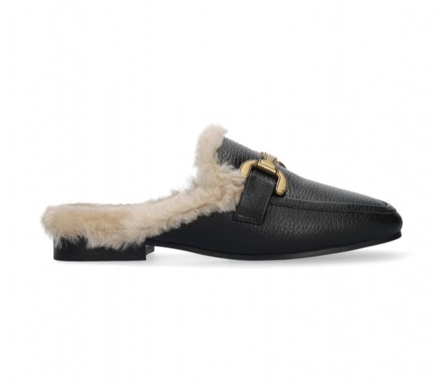 MOCASSINI VELA SLIPPER BLACK