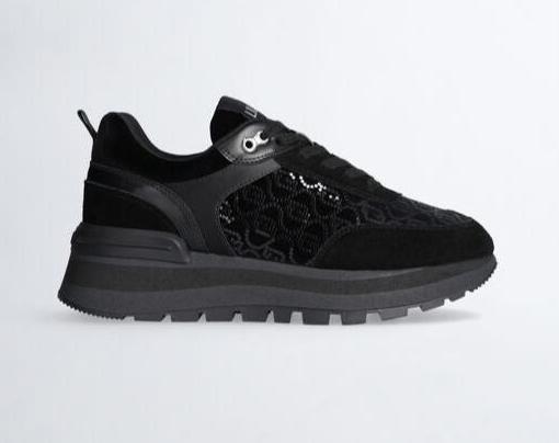 SNEAKERS AMAZING 24 RASO E SUEDE NERO