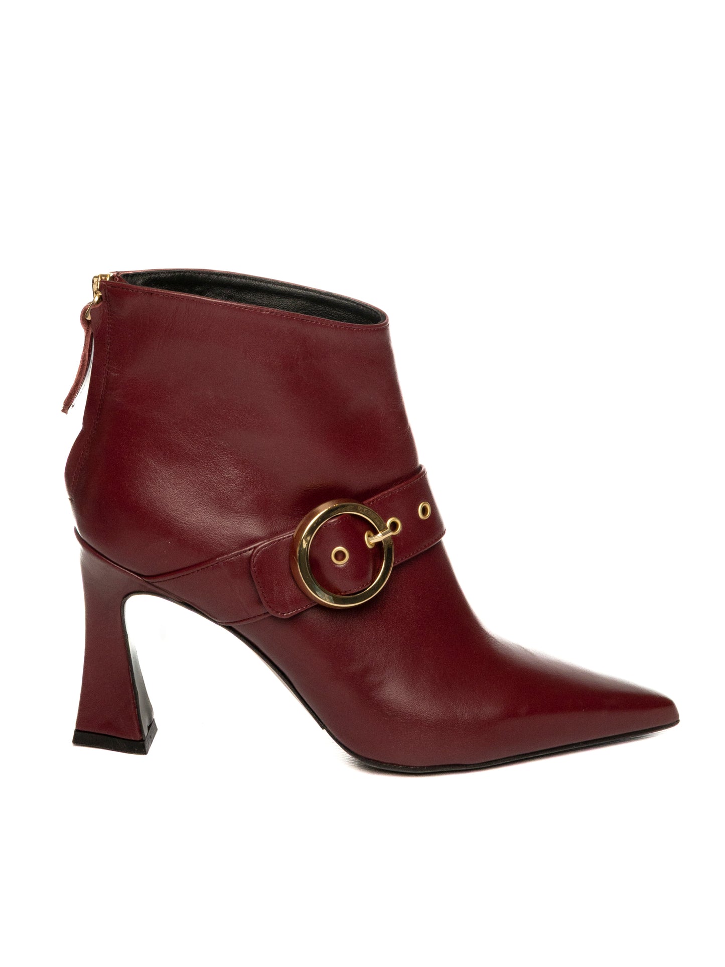 STIVALETTI BORDEAUX ALBANO MAXI FIBBIA