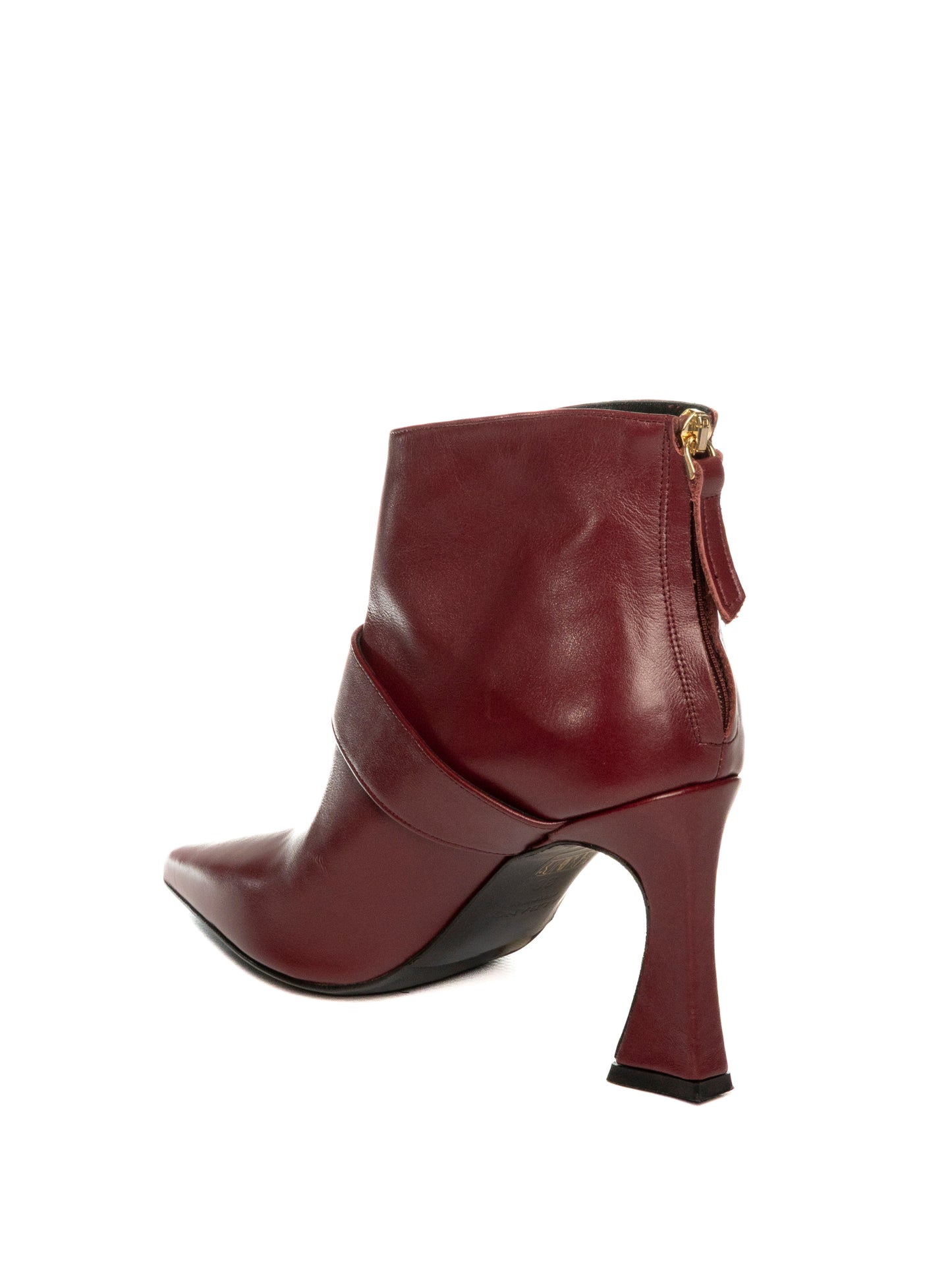 STIVALETTI BORDEAUX ALBANO MAXI FIBBIA