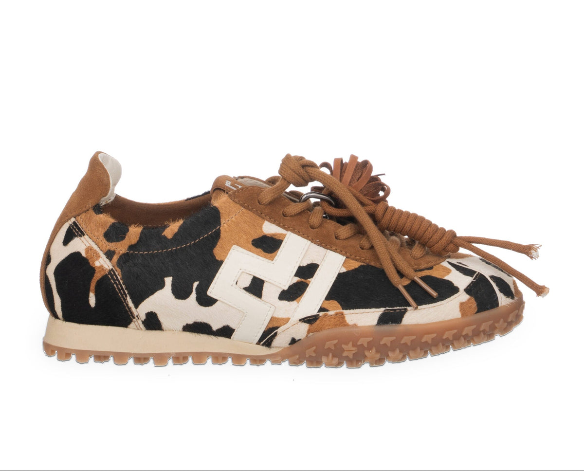 SNEAKERS PELLE GIO+ EFFETTO MACULATO