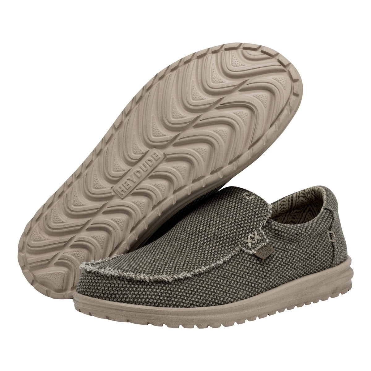 MOCASSINI MIKKA BRAIDED HEY DUDE ARMY