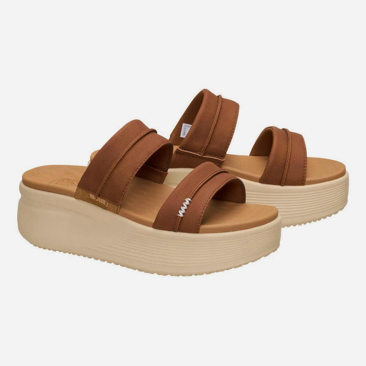 SANDALI AUSTIN SLIDE HEYDUDE COGNAC