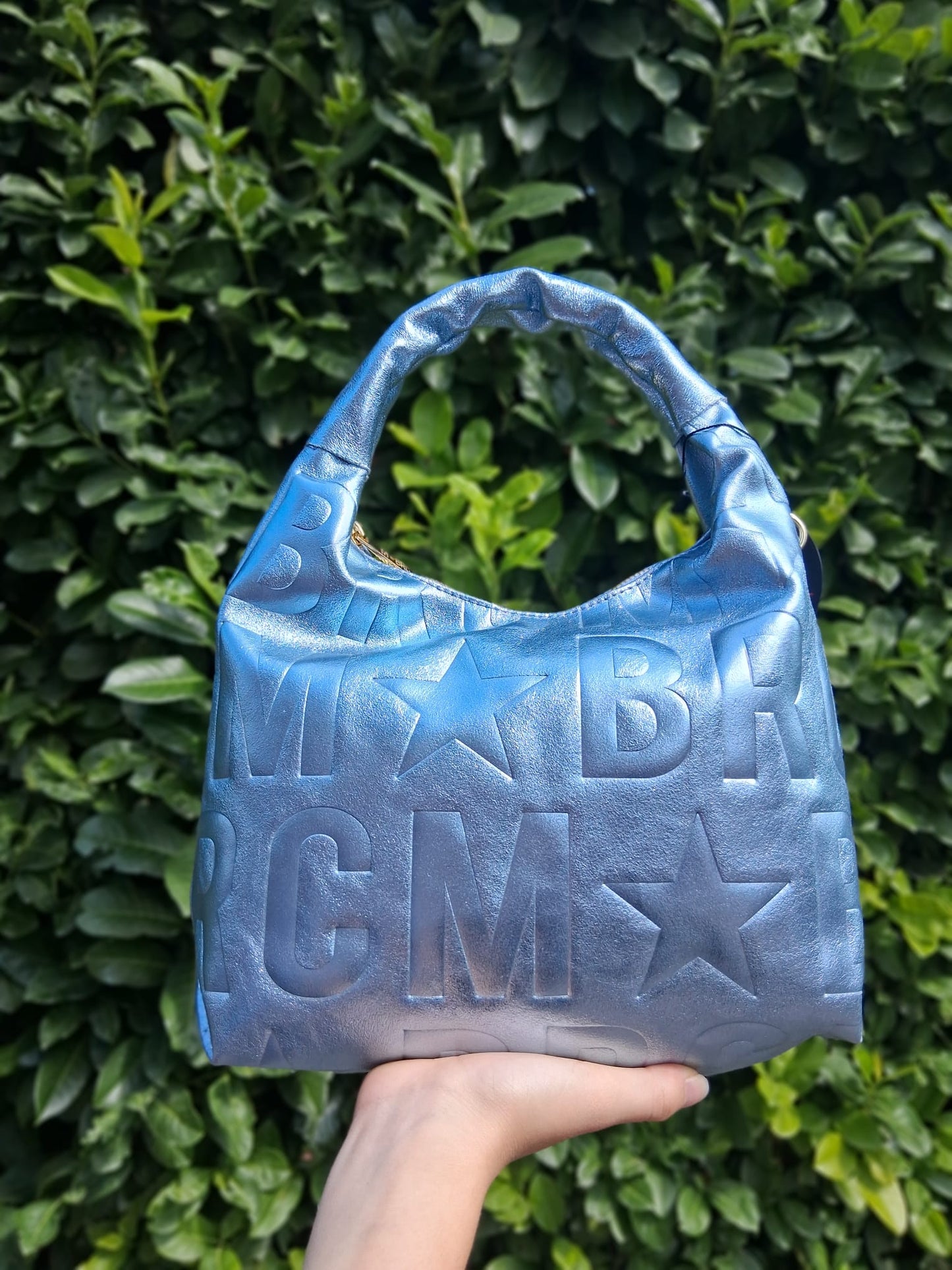 BORSE A SPALLA PELLE MACRO MET