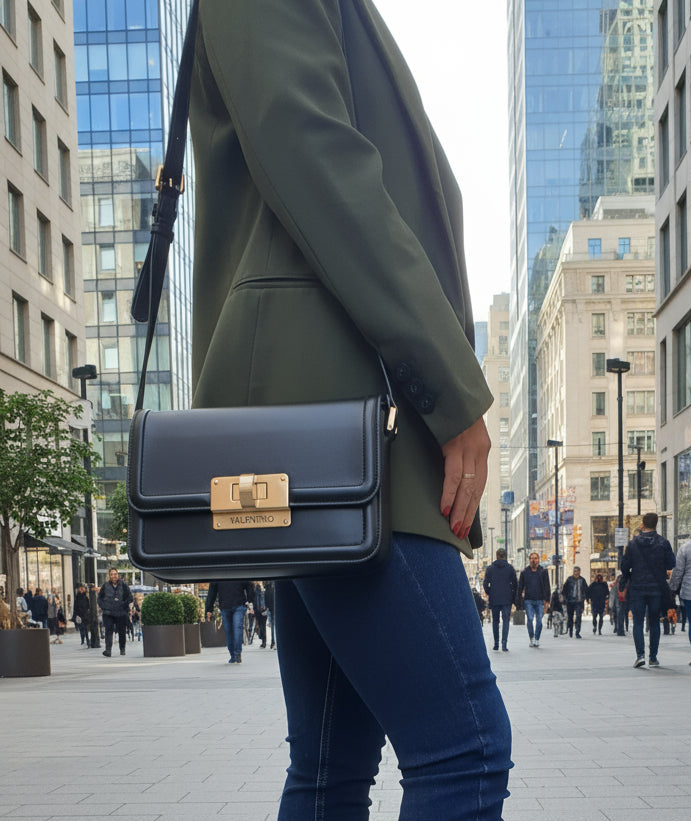 TRACOLLE FLOREN VALENTINO BY MARIO VALENTINO NERA