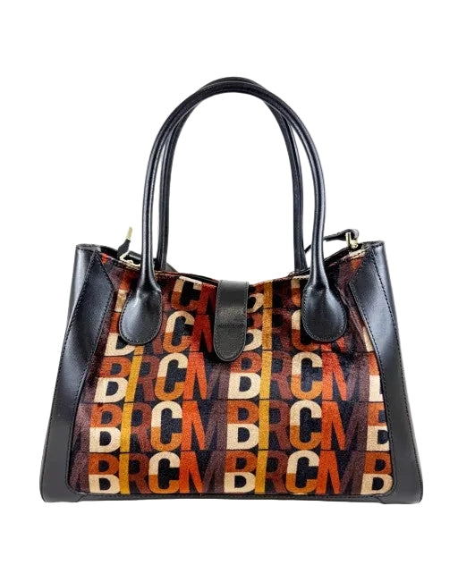 BORSE A SPALLA VELVET M*BRC BY MASSIMO BRACCIALINI MARRONE