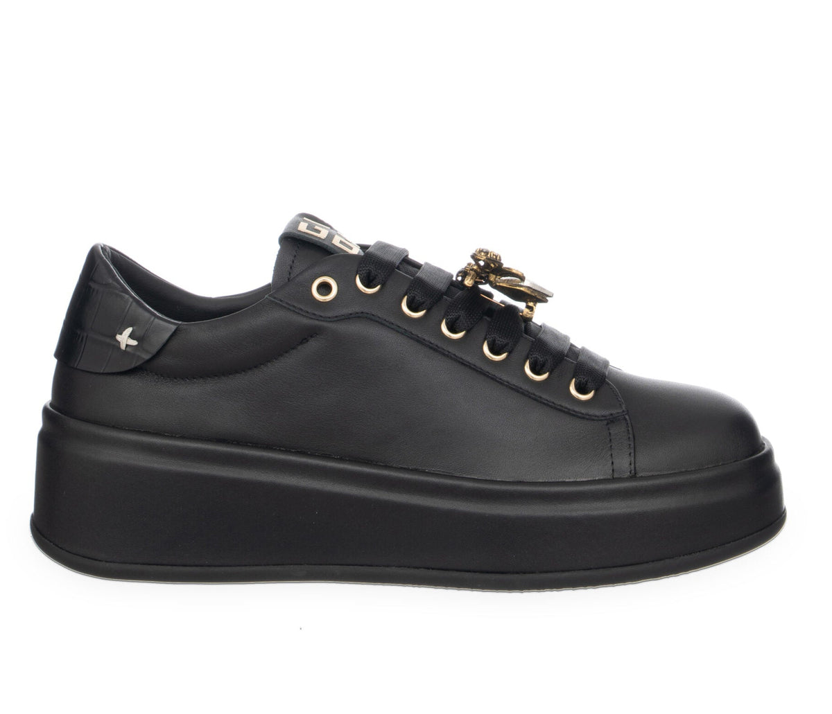 SNEAKERS PELLE GIO+ NERA CHARMS