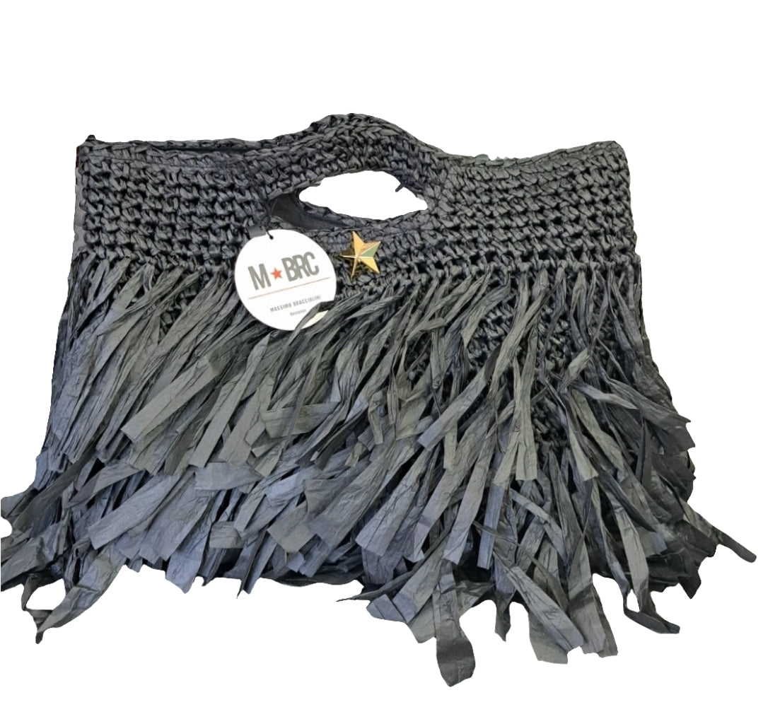 BORSE A MANO INTRECCIO SOLEADO M*BRC BY MASSIMO BRACCIALINI GIALLA