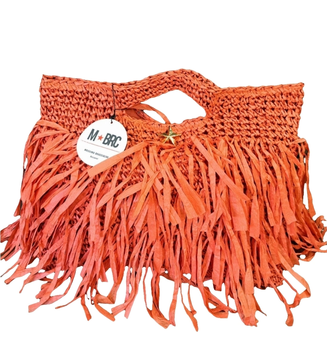 BORSE A MANO INTRECCIO SOLEADO M*BRC BY MASSIMO BRACCIALINI GIALLA