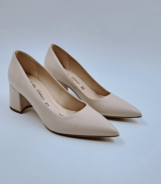 DECOLLETE' NUDE TACCO QUADRATO