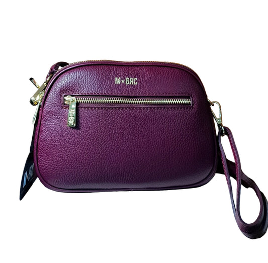 TRACOLLE PELLE OBONA M*BRC BY MASSIMO BRACCIALINI BORDEAUX