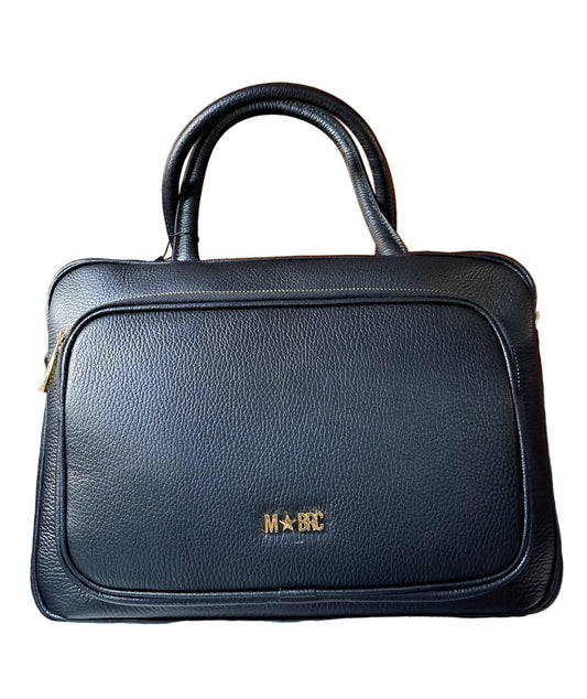 BORSE A MANO PELLE VOYAGER M*BRC BY MASSIMO BRACCIALINI NERA