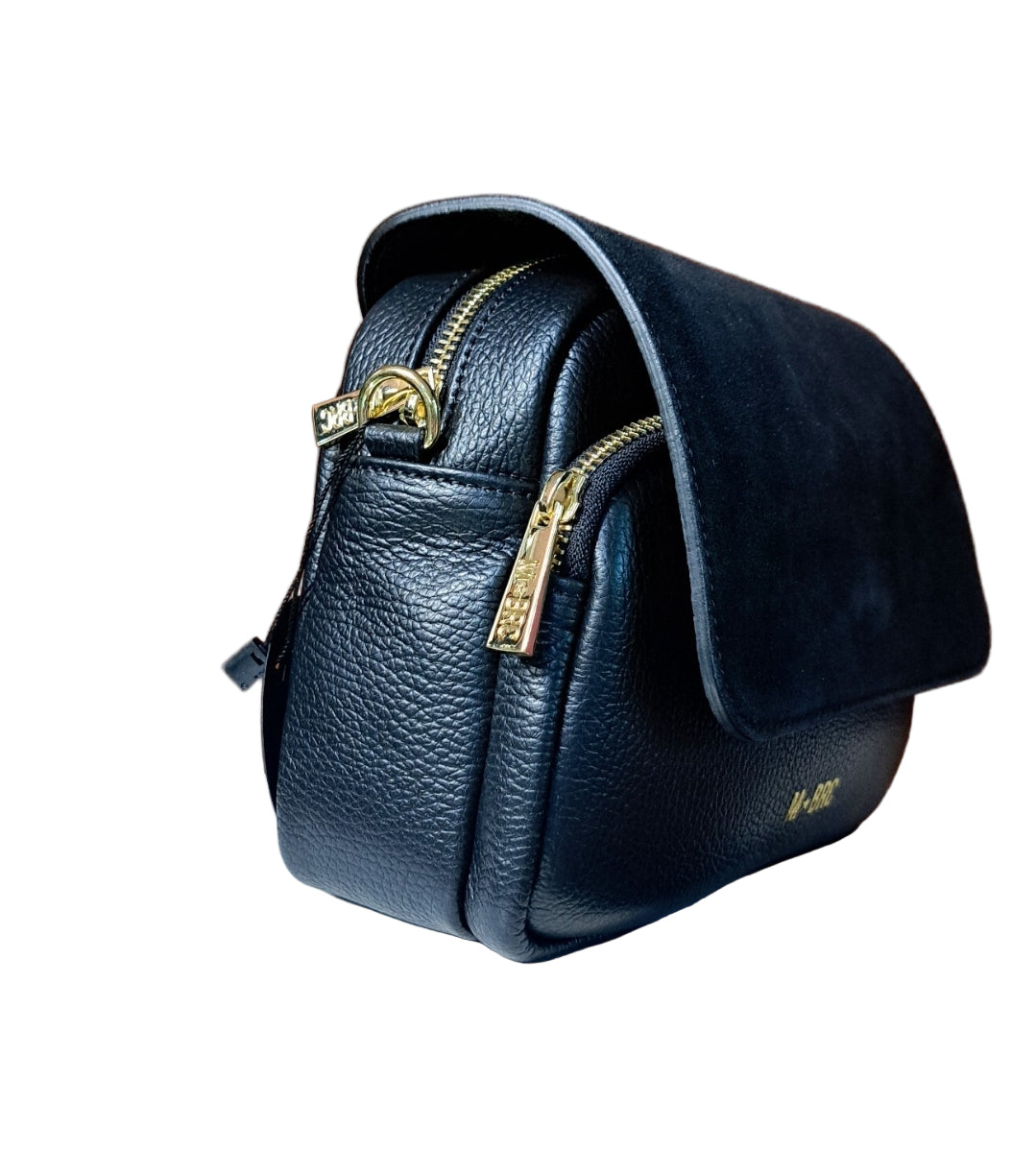 TRACOLLE PELLE OBONA M*BRC BY MASSIMO BRACCIALINI NERA