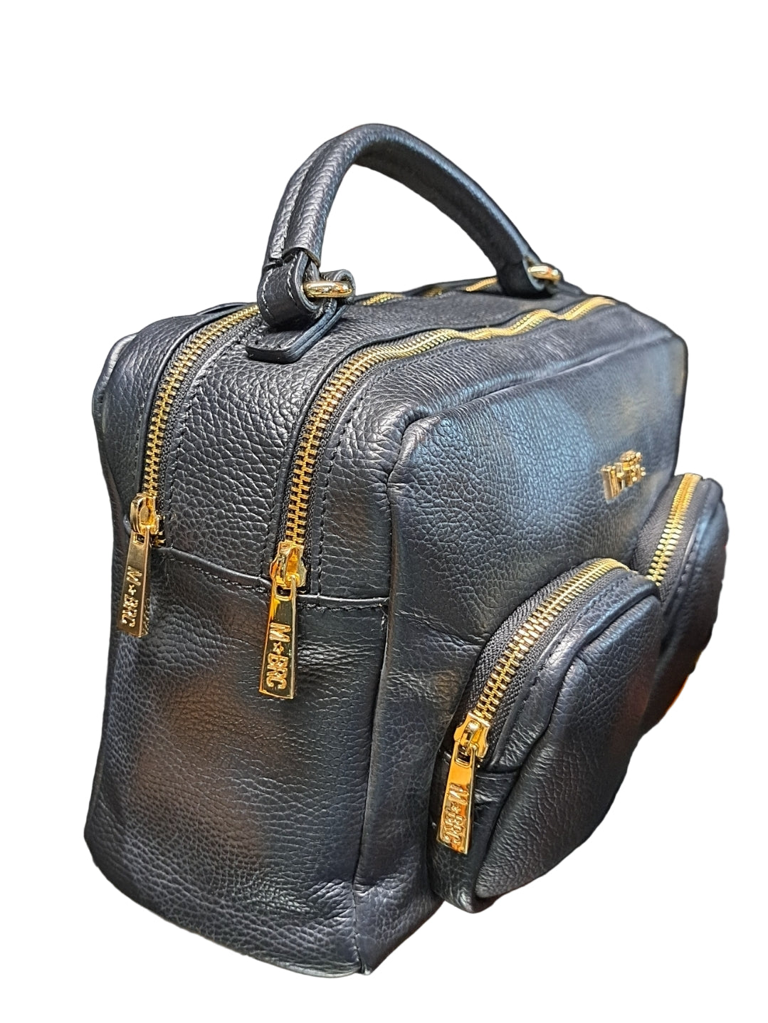 TRACOLLE PELLE VOYAGER M*BRC BY MASSIMO BRACCIALINI NERA PICCOLA