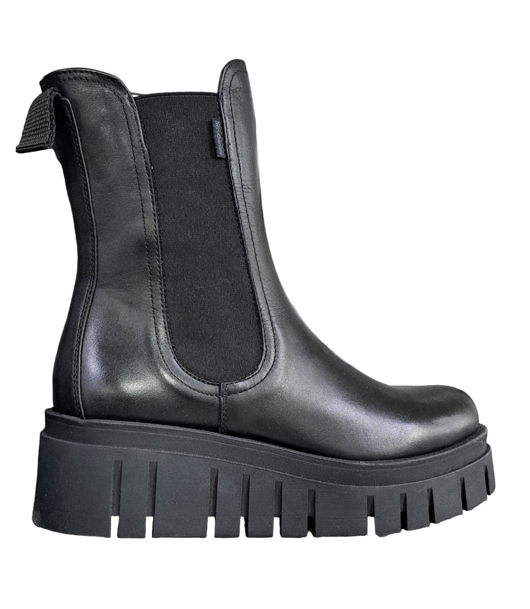 TRONCHETTI CHELSEA PELLE NEROGIARDINI NERO