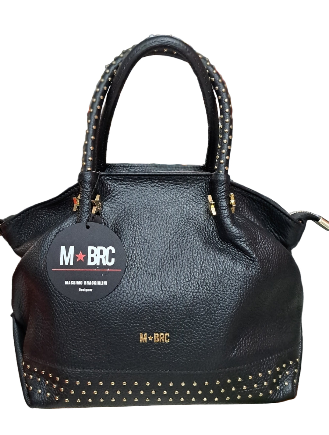 BORSE A MANO CHIODO NERA MEDIA