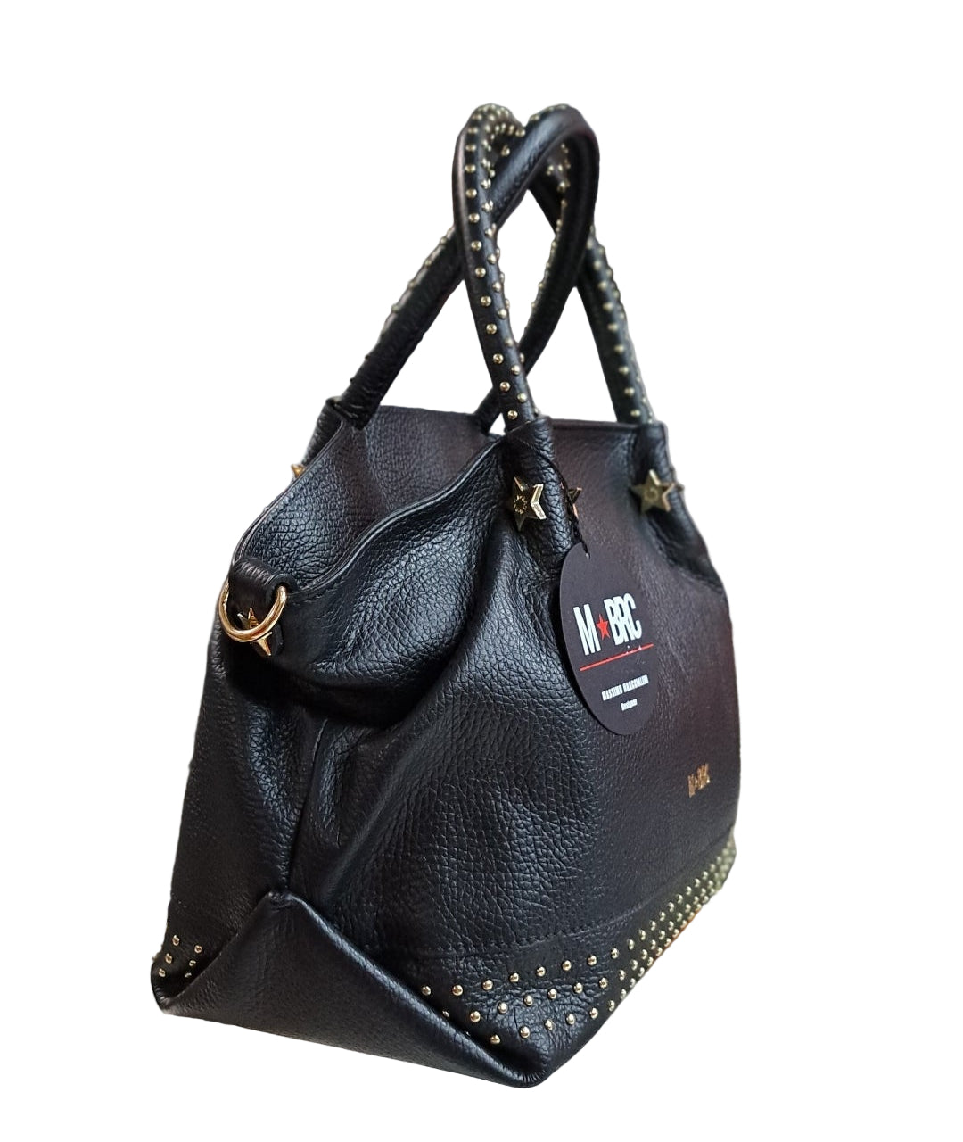 BORSE A MANO CHIODO NERA MEDIA