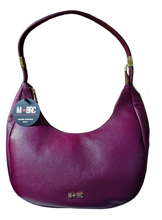 BORSE A SPALLA TUBOLAR M*BRC BY MASSIMO BRACCIALINI BORDEAUX GRANDE