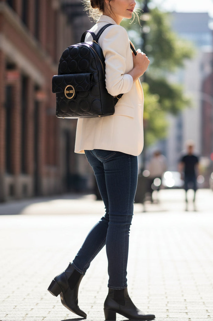 ZAINI SFERA PELLE M*BRC BY MASSIMO BRACCIALINI NERO