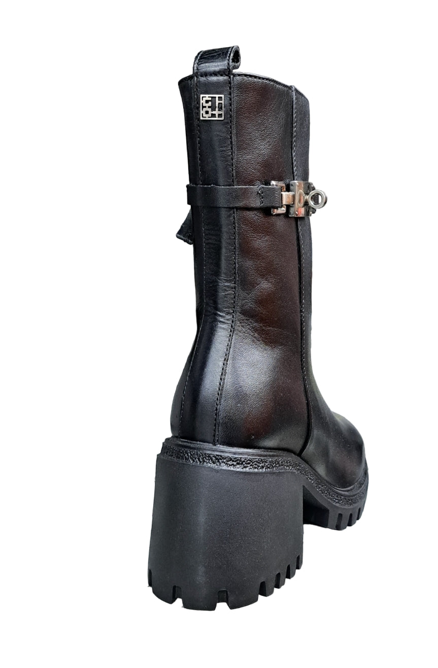 STIVALETTI DEVA PELLE MORBIDA GIO+ NERO