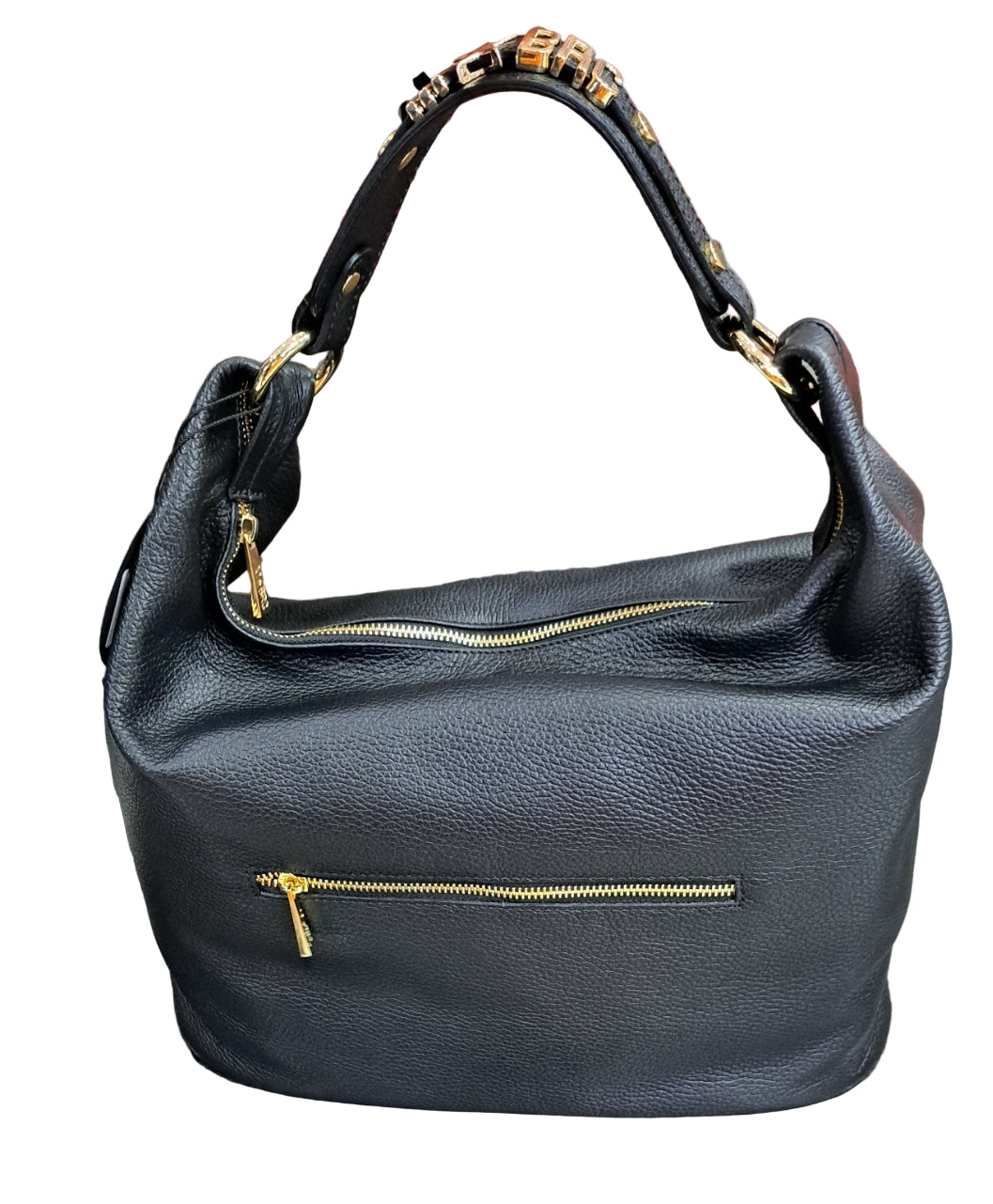 BORSE SHOPPING LETTERING M*BRC BY MASSIMO BRACCIALINI NERA