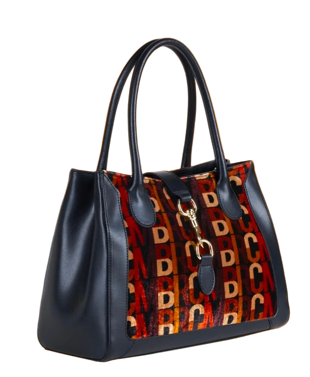 BORSE A SPALLA VELVET M*BRC BY MASSIMO BRACCIALINI MARRONE