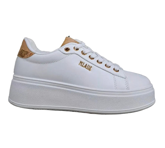 SNEAKERS ALVIERO MARTINI PLATFORM BIANCA