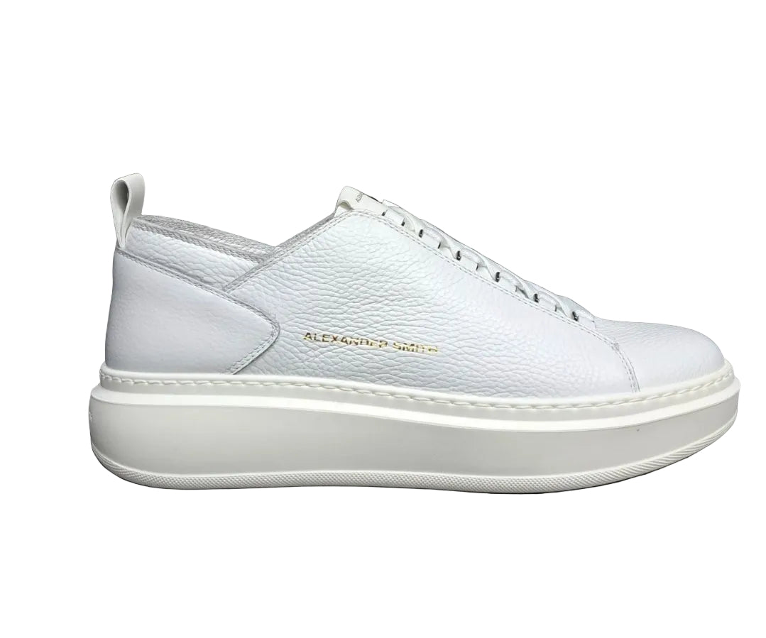 SNEAKERS WEMBLEY DECONSTRUCTED  ALEXANDER SMITH MAN TOTAL WHITE