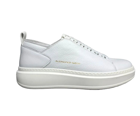 SNEAKERS WEMBLEY DECONSTRUCTED  ALEXANDER SMITH MAN TOTAL WHITE