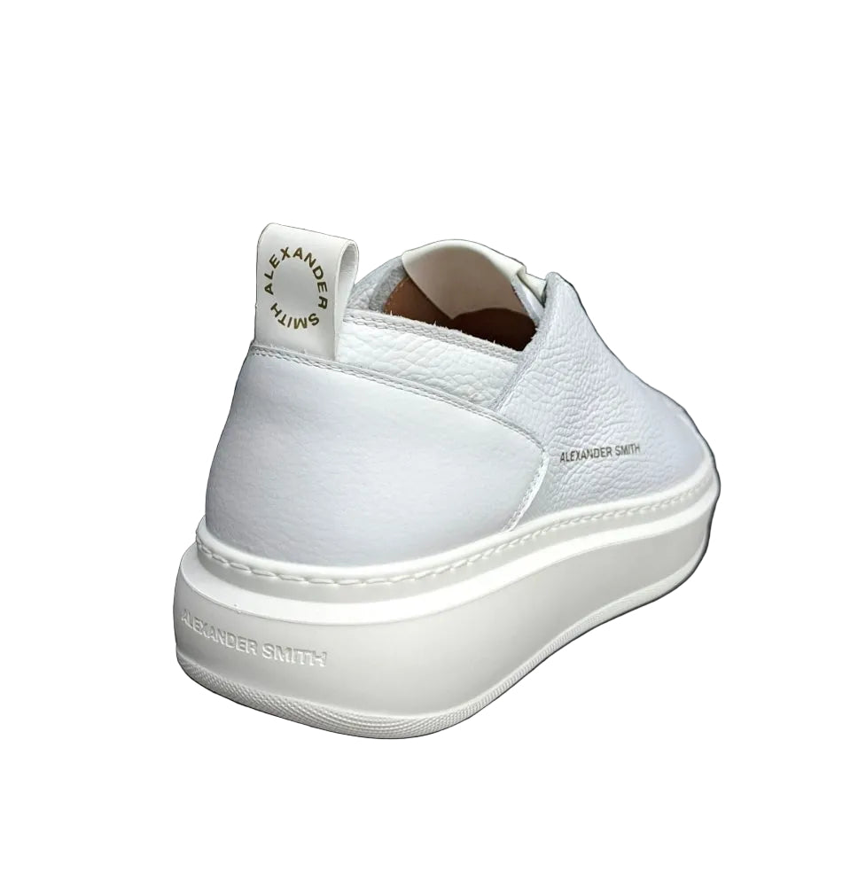 SNEAKERS WEMBLEY DECONSTRUCTED  ALEXANDER SMITH MAN TOTAL WHITE