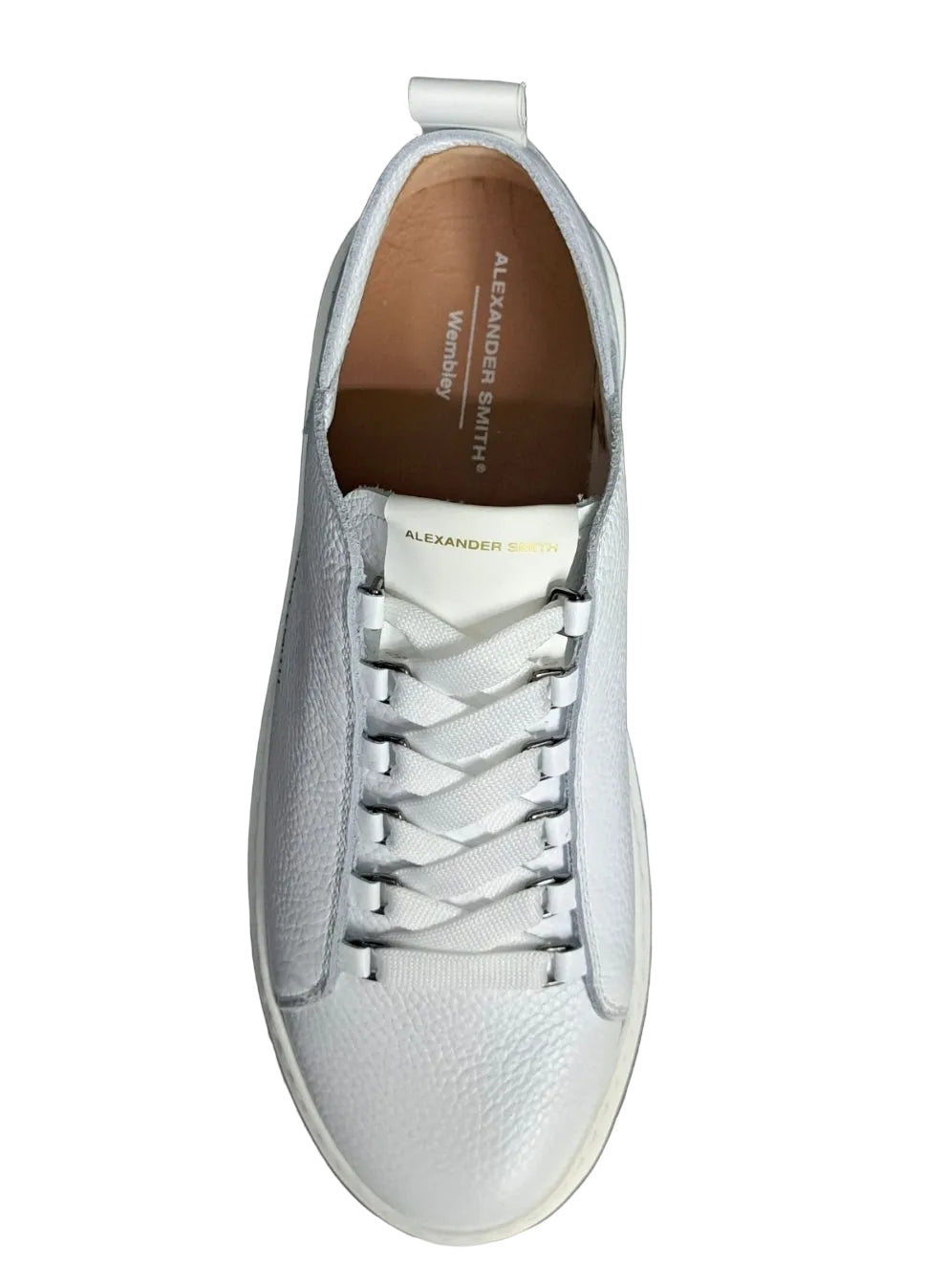SNEAKERS WEMBLEY DECONSTRUCTED  ALEXANDER SMITH MAN TOTAL WHITE