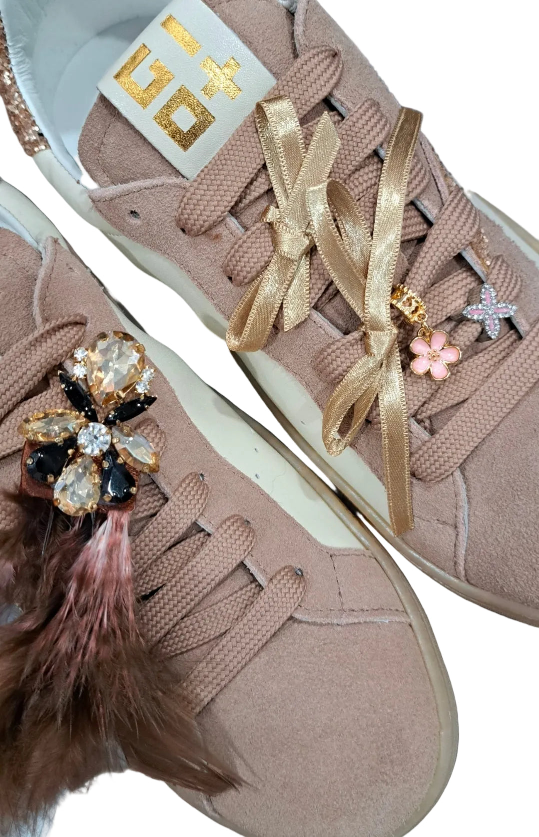 SNEAKERSPELLE SCAMOSCIATA GIO+ ROSE