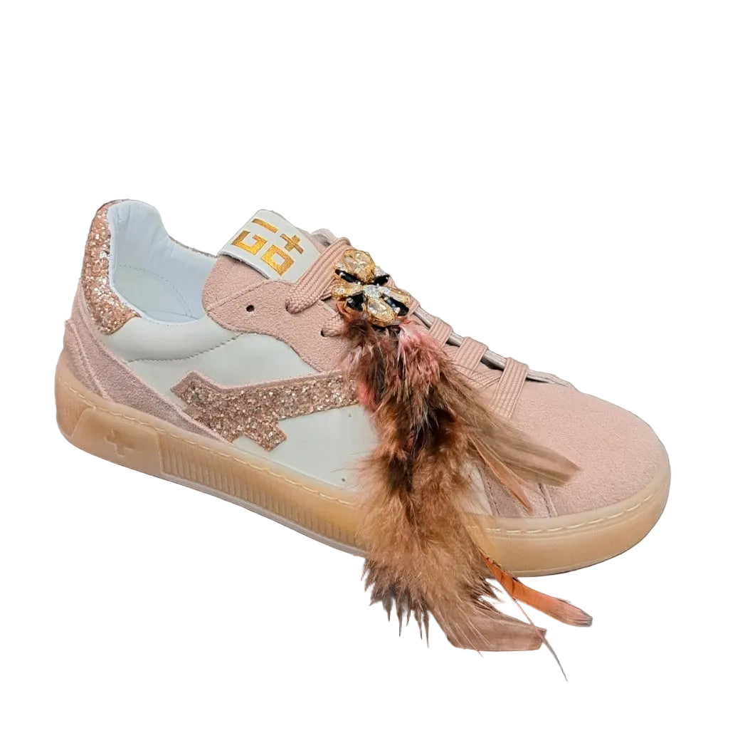 SNEAKERSPELLE SCAMOSCIATA GIO+ ROSE